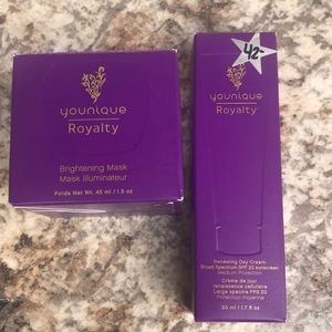 Younique Brightening Mask & Renewing Day Cream